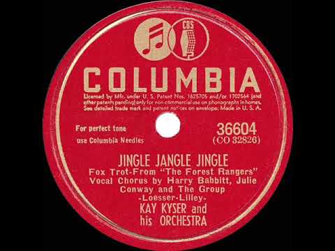  1942 HITS ARCHIVE: Jingle Jangle Jingle - Kay Kyser (Harry Babbitt-Julie Conway, voc) (a #1 